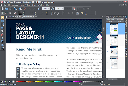 Xara Page & Layout Designer